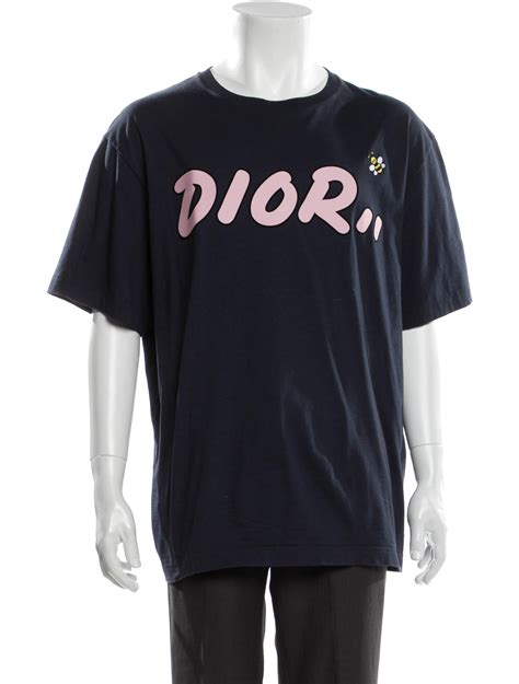 dior kaws shirt hawaii|kaws bee cotton shirt.